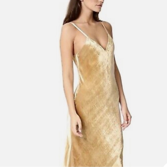 Crushed Velvet A.L.C Midi Dress 🍾 - Picture 3 of 8